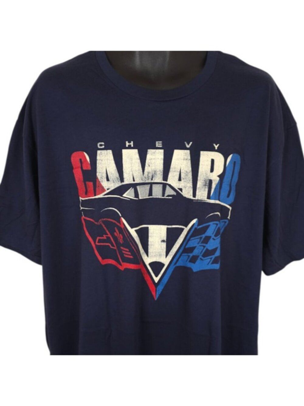 Chevrolet Camaro T Shirt Mens Size 2XL Blue American Muscle Car GM